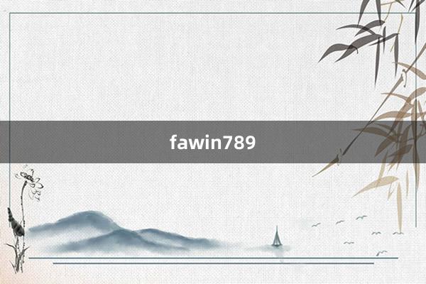 fawin789