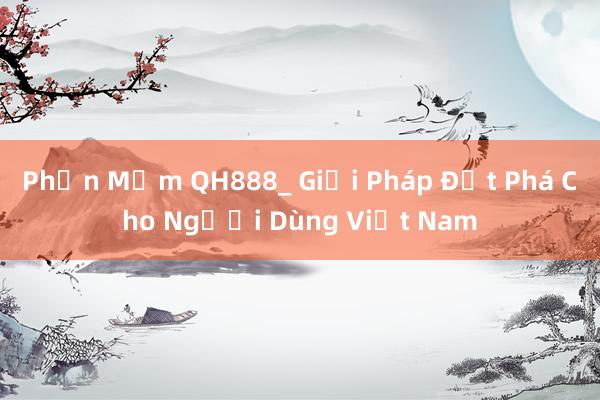 Phần Mềm QH888_ Giải Pháp Đột Phá Cho Người Dùng Việt Nam